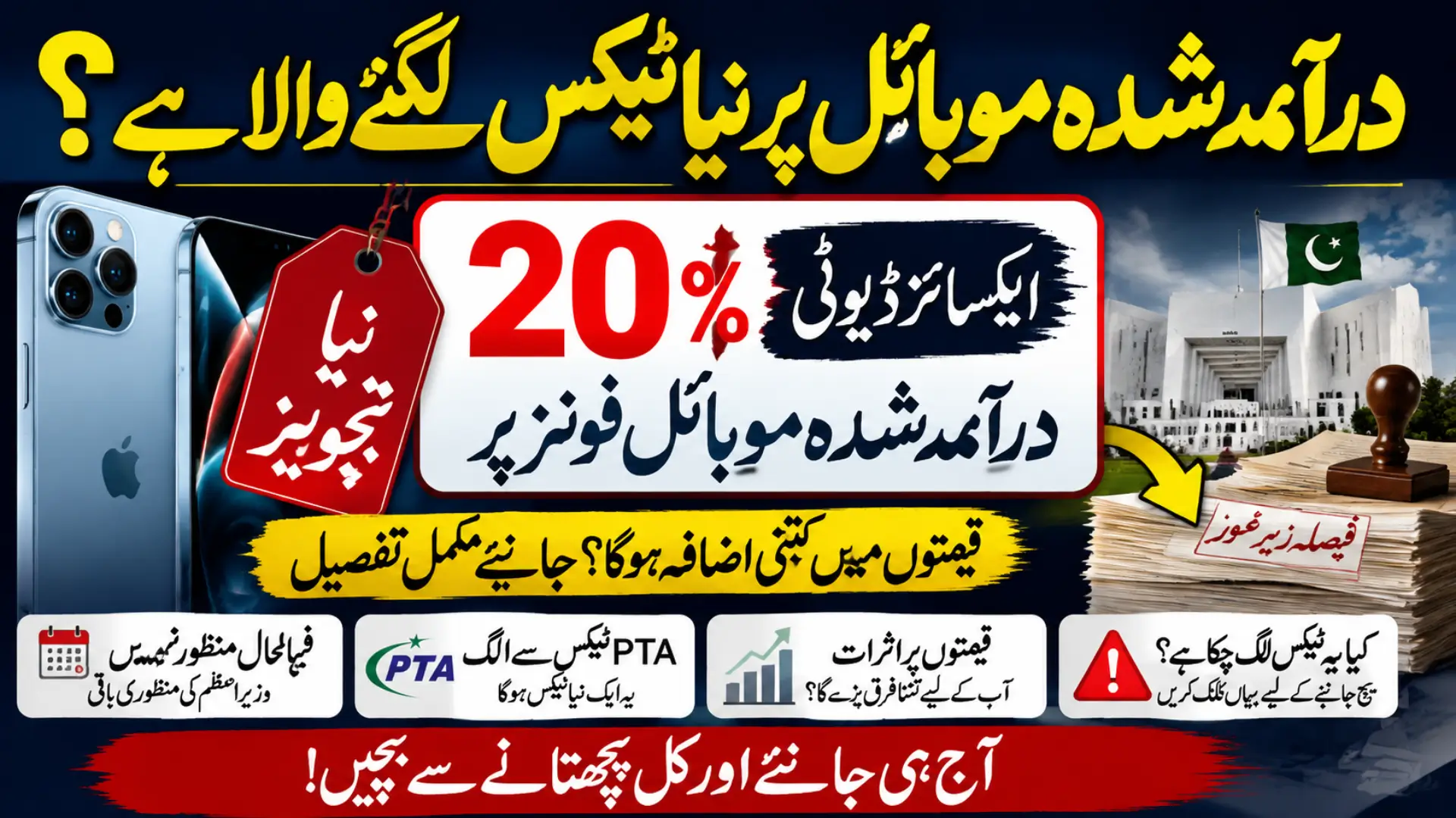 20% Excise Duty on Imported Phones – What It Means