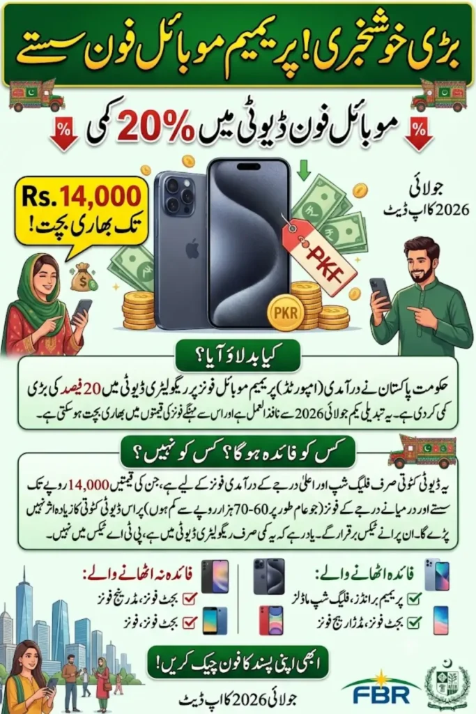 Mobile Phone Prices Reduced in Pakistan – Latest 2026 Update