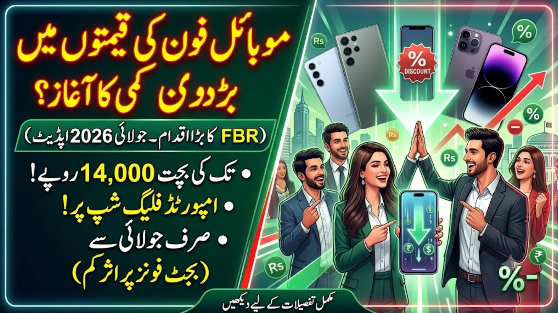 Mobile Phone Prices Reduced in Pakistan – Latest 2026 Update