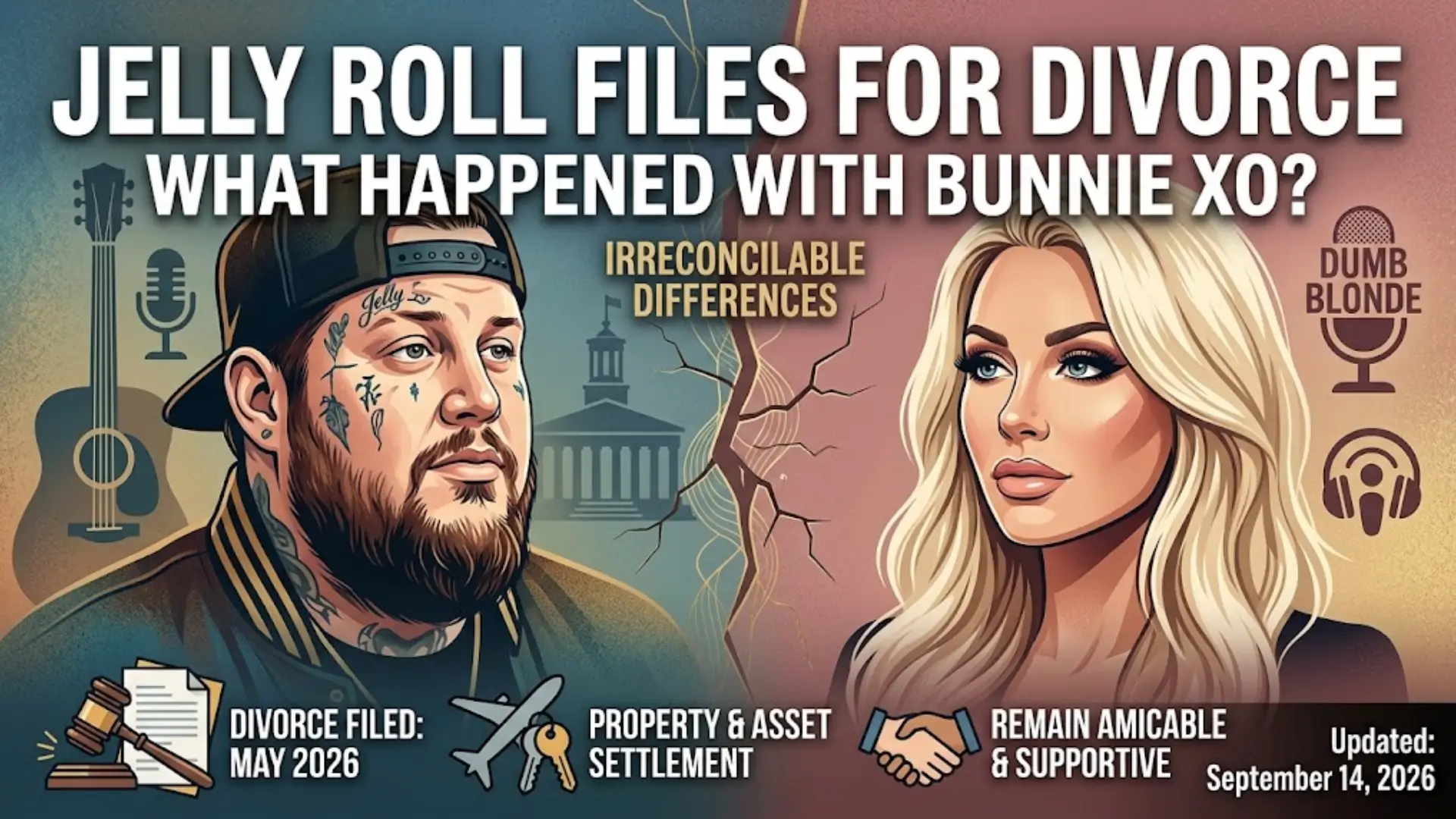 Jelly Roll and Bunnie XO Divorce Rumors: What Really Happened?