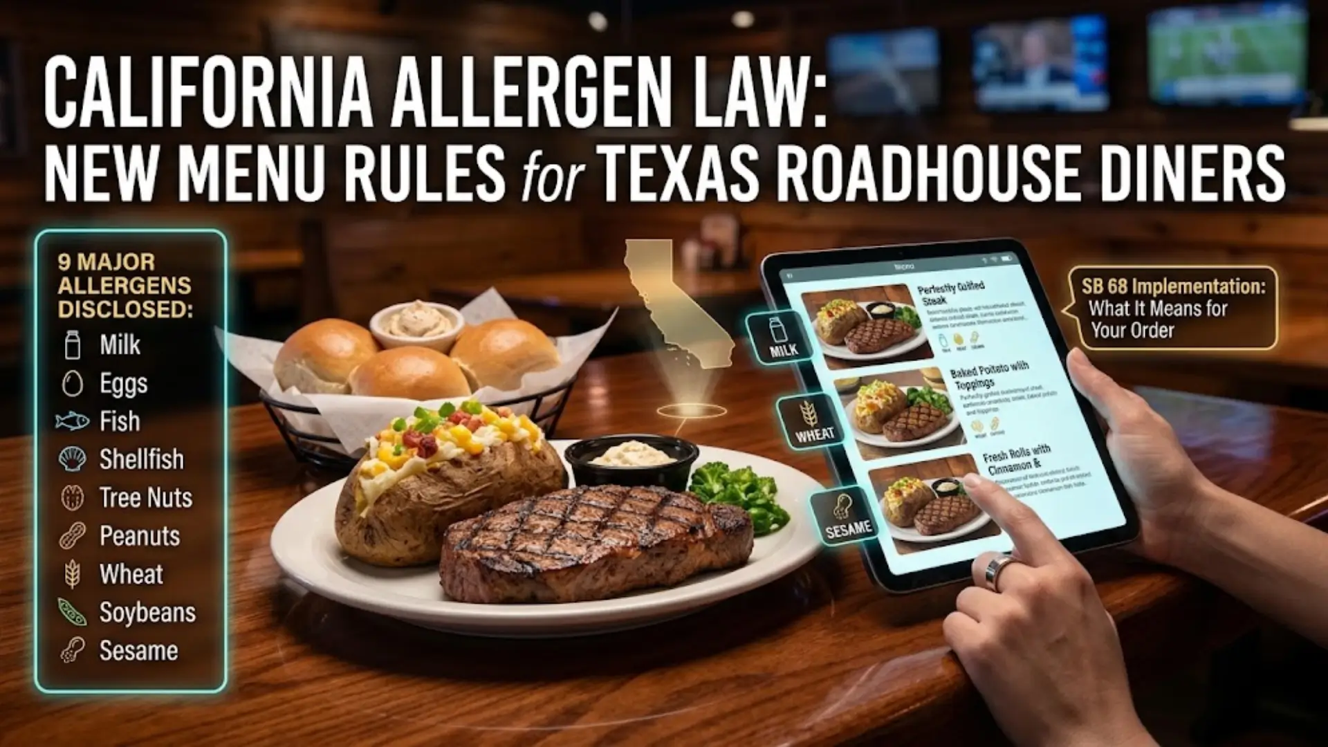 Texas Roadhouse California Allergen Law: What the New Menu Rules Mean for Diners