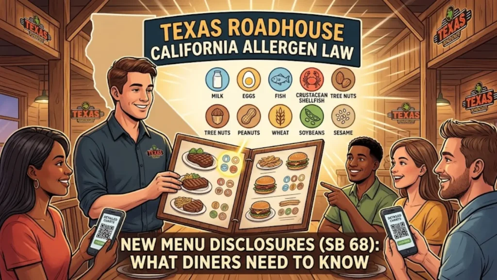 Texas Roadhouse California Allergen Law: What the New Menu Rules Mean for Diners